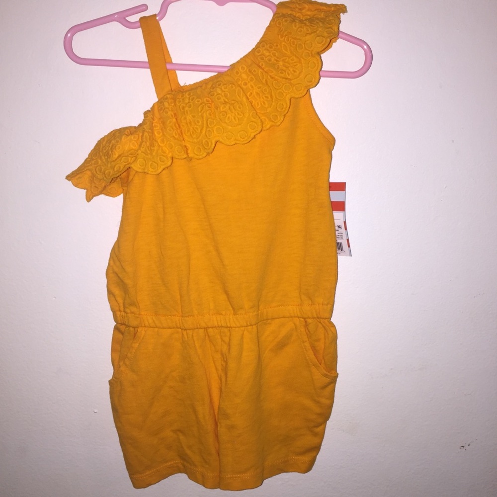 Orange romper